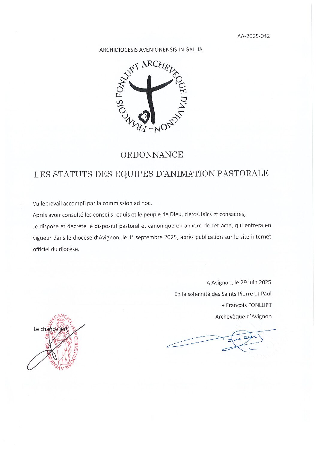 Télécharger l'ordonnance - Aperçu