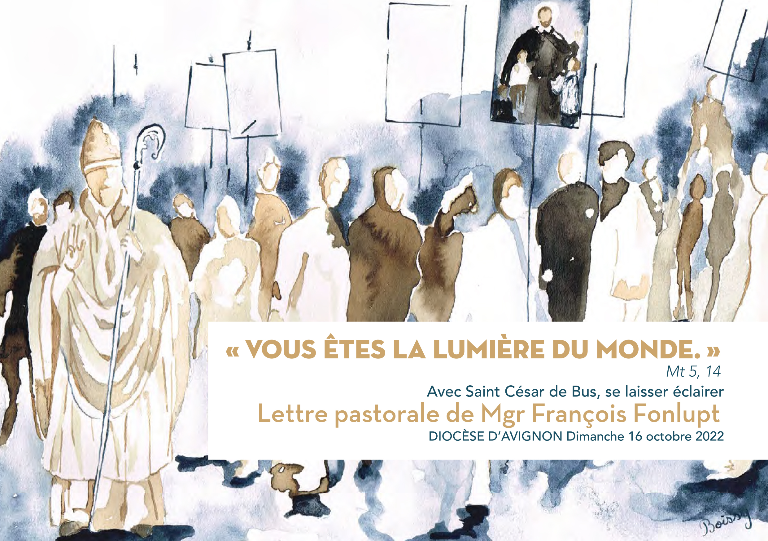 Lettre pastorale : « Vous êtes la lumière du monde »